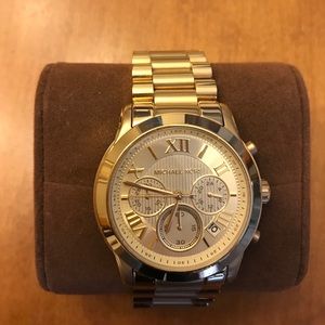 Michael Kors women’s gold watch
